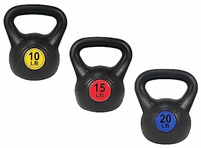 Signature Fitness Wide Grip Kettlebell